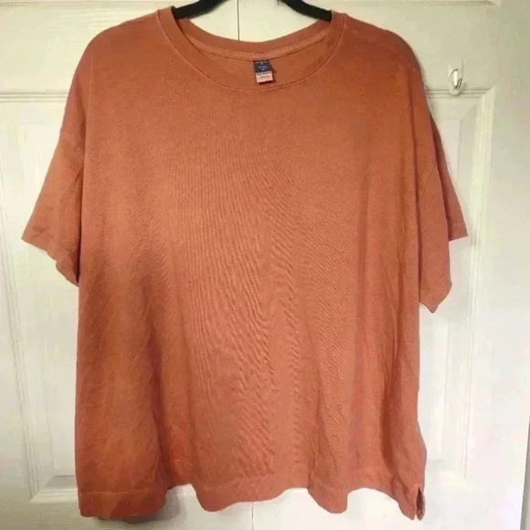 Old Navy Plus Size Vintage Crew-Neck T-Shirt in Color: Spice Level  - Size 2x - Picture 5 of 15